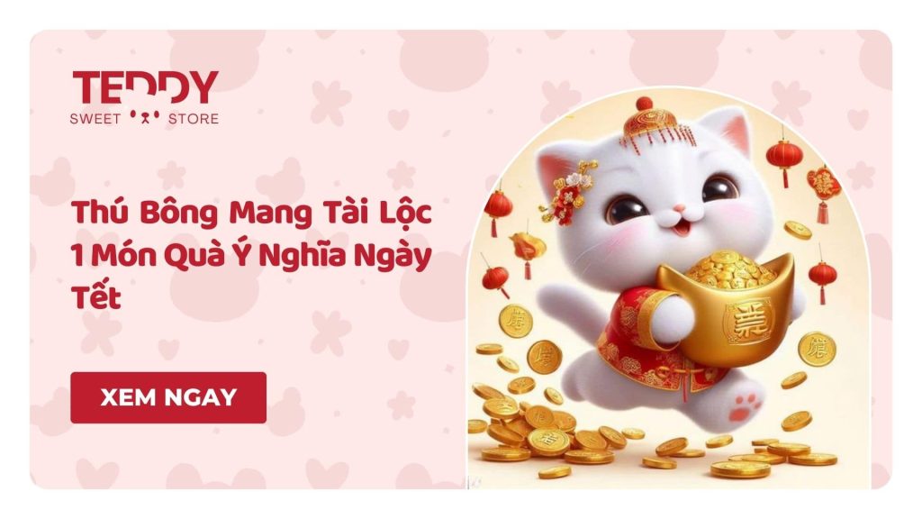 Thú bông mang tài lộc