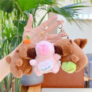 Móc Khóa Gấu Bông Capybara